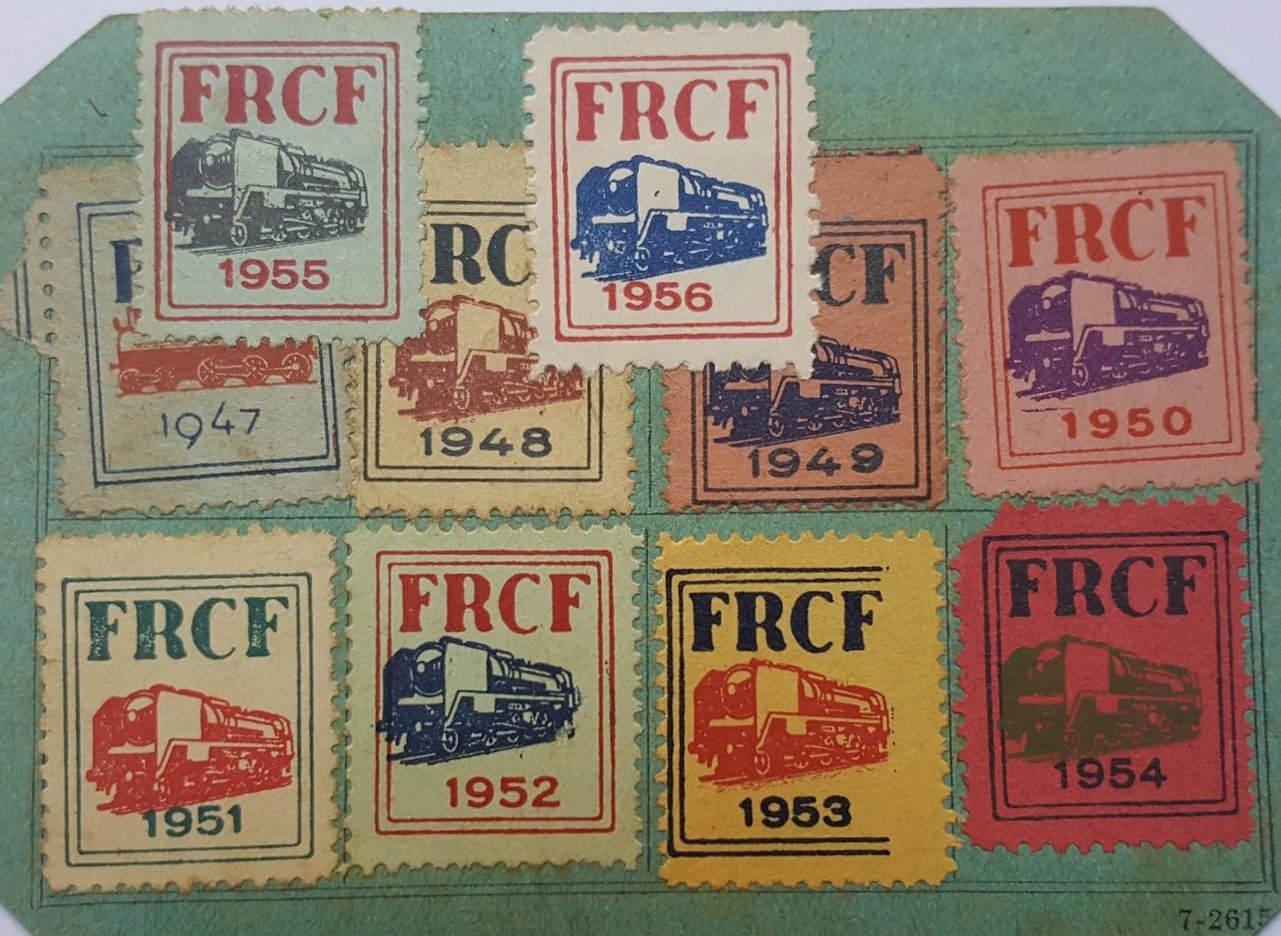 Philatelie France : FRCF vignettes : 